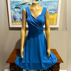 Grace Karin XL A-Line Dress in Sky Blue